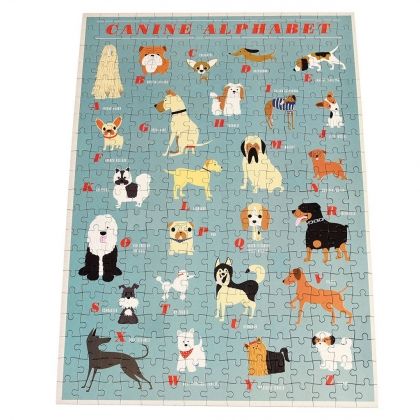 Rex London, Пъзел в тубос, кучешка азбука, най-добрият в шоуто, кучета, азбука, детски пъзел, подреждане на пъзел, пъзел, пъзели, puzzle, puzzles