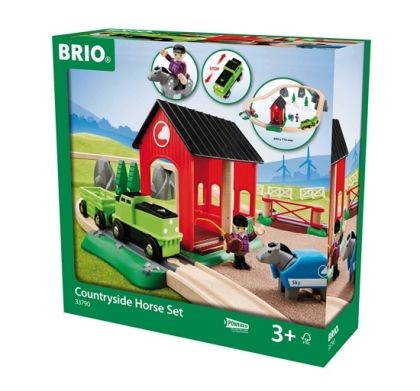 brio, дървен, комплект, влакчета, релси, ферма, играчка, играчки, игри, игра