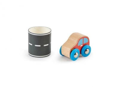 Hape, Дървена количка с път (тиксо), дървена количка, тиксо, забавна игра, забавна играчка, дървена играчка, игра, игри, играчка, играчки