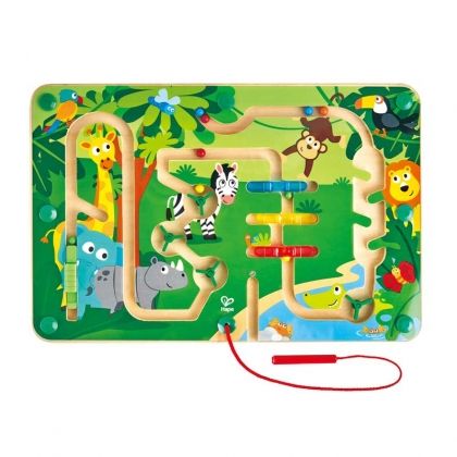 Hape, Магнитна игра с пръчица, джунгла, магнитна игра, игра с пръчица, детска игра, забавна игра, животни, игра, игри, играчка, играчки