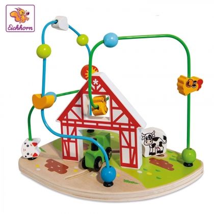 Eichhorn, Забавна игра с активности, Ферма, дървена игра с активности, дървена игра, активна игра, детска игра, детска играчка, игра, игри, играчка, играчки