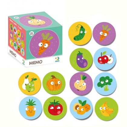 Dodo, Мемо игра, плодове и зеленчуци, детска мемо игра, игра за памет, детска игра за памет, детска игра, забавна игра, игра, игри, играчка, играчки