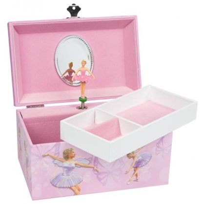 Goki, Музикална бижутерна кутия, Балерина, бижутерна кутия, музикална кутия за бижута, музикална кутия, детска бижутерна кутия, кутия за бижута