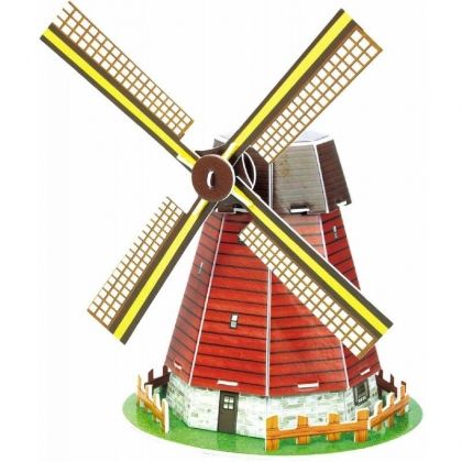 Revell, 3D мини пъзел, Вятърна мелница, 3d пъзел, мини пъзел, детски пъзел, триизмерен пъзел, пъзел, пъзели, puzzle, puzzles