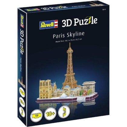 Revell, Триизмерен пъзел, Забележителностите в Париж, 3d пъзел, детски пъзел, пъзел, пъзели, puzzle, puzzles