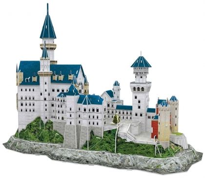 Revell, Триизмерен пъзел, замъкът Нойшванщайн, баварски алпи, 3d пъзел, детски пъзел, пъзел, пъзели, puzzle, puzzles