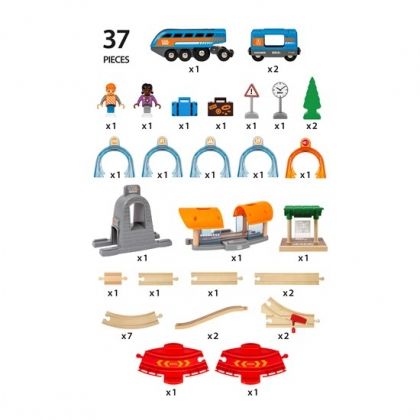 Brio, Дървени релси с влак със звук, влакове и релси, влак с релси, влакче, влакче с релси, детско влакче, детска играчка, дървена играчка, игра, игри, играчка, играчки