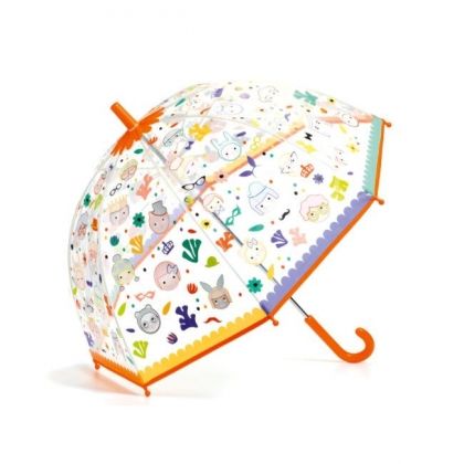 Djeco, Чадър със сменящи се цветове, лица, чадър, детски чадър, чадър за дъжд, чадър, чадърче