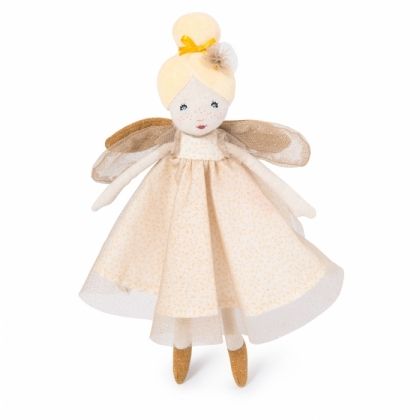Moulin Roty, Мека кукла, златна фея, мека кукличка, детска играчка, детски играчки, кукла, кукличка, игра, игри, играчка, играчки