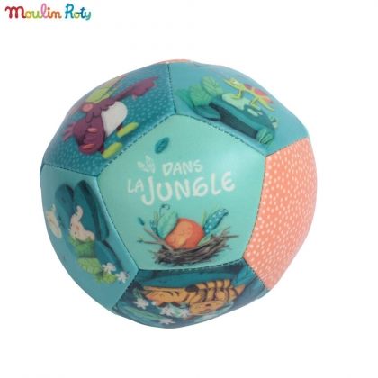 moulin roty, мека топка, мека топчица, в джунглата, детска топка, детска играчка, детски играчки, игра, игри, играчка, играчки