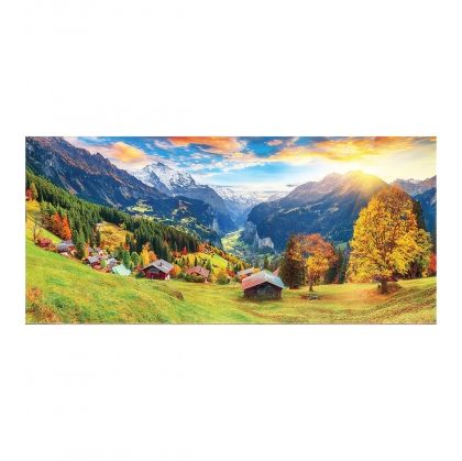 Авис, Панорамен пъзел, венген, швейцария, 1000 части, пъзел, пъзели, puzzle, puzzles