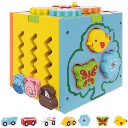 образователен куб,образователно кубче,дървен куб,детски дървен куб,дървен сортер, куб, сортер, куб, дърво, фигури, форми, цветове, многоцветен сортер, дървена играчка, игра, игри, играчка, играчки