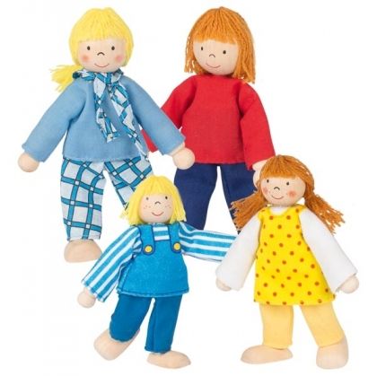 goki, гъвкави, кукли, младо, семейство, дървени, кукли, семейство, гъвкави, за преобличане, цветни, памучни, дрехи, куклена, за кукли, кукленска, играчка, играчки, игри, игра