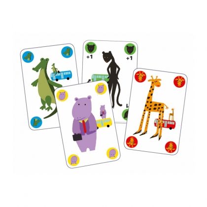 Djeco - Детски карти за игра Gorilla