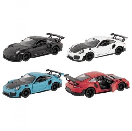 Kinsmart, количка, метална количка, количка за любители, колекционерска количка, мини количка, Porsche 911 GT2 RS, количка Porsche 