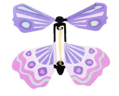 Летящи пеперуди на ластик - комплект от 3 броя 