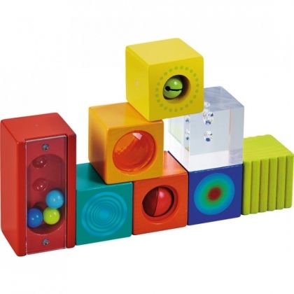 haba, дървени, музикални, кубчета, ефекти, забавни, разноцветни, дърво, игра, игри, играчка, играчки