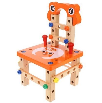 Детска игра - Стол за сглобяване - 54 части 