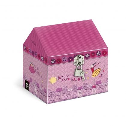 кутия за бижута, детска кутия за бижута, подаръци за момичета, подаръци за малки принцеси, кутия за бицжута - балерина, балерина, играчки