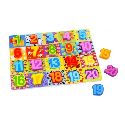 tooky toy,  детски образователен пъзел, пъзел с цифри, пъзел с числа, игра, играчка, игри, пъзел, пъзели, puzzle, puzzles