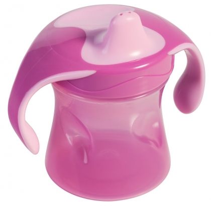 Baby Nova - Тренировъчна чашка с капаче и дръжки 220 мл
