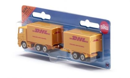Siku - Играчка - Камион с ремарке DHL