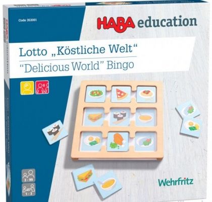 Haba, Haba бинго, детско бинго, детска бинго игра, дървена игра, образователна игра