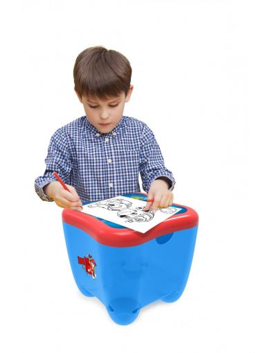 D`arpeje - Детска кутия за рисуване 3 в 1 - Пес Патрул - 60 части 