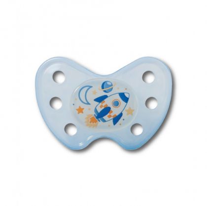 Baby Nova - Светеща силиконова залъгалка Dentistar - размер 3 