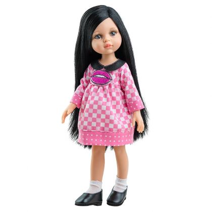Paola Reina, играчка, играчки, кукла, кукли, детска кукла, винилова кукла, кукла от винил, винилови кукли, кукла 32 см, кукла Карина, кукли Paola Reina