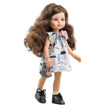 Paola Reina, кукла, кукли, детска кукла, кукла за игра, винилова кукла, винилови кукли, кукла с вълнообразна коса, кукла 32 см, кукли 32 см, кукли Paola Reina 