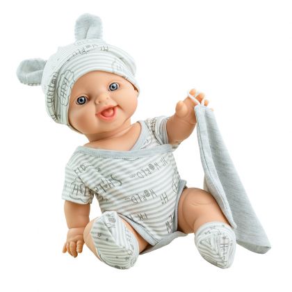 Paola Reina, кукла, кукли, играчка, играчки, детска играчка, детски играчки, винилови кукли, кукли от винил, кукла бебе, кукла бебе Карлос, кукла бебе 34 см, кукли 34 см, кукли Paola Reina
