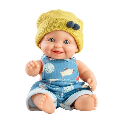 Paola Reina, кукла, кукли, играчка, играчки, детска играчка, детски играчки, кукли за игра, кукла бебе, кукла бебе момче, кукла бебе 21 см, малка кукла бебе, кукли от винил, винилова кукла, кукли Paola Reina