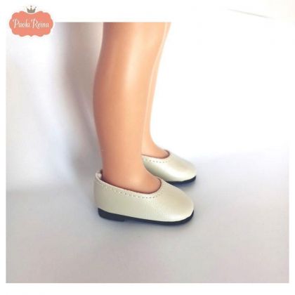 Paola Reina - Чифт обувки за кукла 32 см - Жълти 