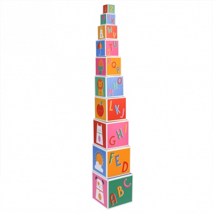 Rex London, играчка, играчки, детска играчка, кубчета за подреждане, кубчета за игра, детски кубчета за игра, кубчета с букви и числа, кубчета от картон, картонени кубчета, картонени кубчета за игра, картонени кубчета щастлив живот