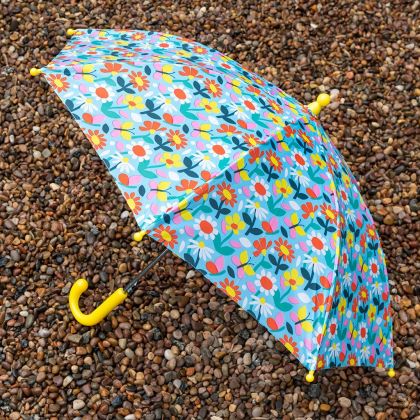Rex London - Детски чадър - Цветя и пеперуди 