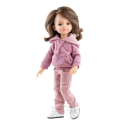 Paola Reina, кукла, кукли, кукла с движещи се части, кукла 32 см, кукли 32 см, винилова кукла, винилови кукли, кукла от винил, кукли от винил, продукти Paola Reina, кукли Paola Reina