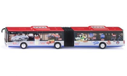 Siku, играчка, играчки, детска играчка, детски играчки, метални превозни средства за игра, метални превозни средства, съчленен автобус, автобус с картинки, автобуси за игра, автобус за игра, играчка автобус, продукти Siku, играчки Siku