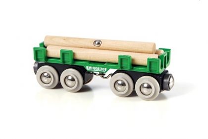 Brio - Дървено вагонче с товар