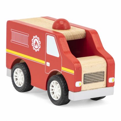 Viga - Детска дървена количка - Пожарна 