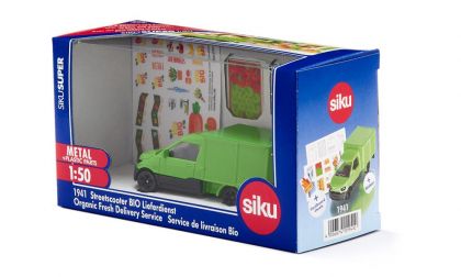 Siku - Куриерски бус за доставка на био продукти 