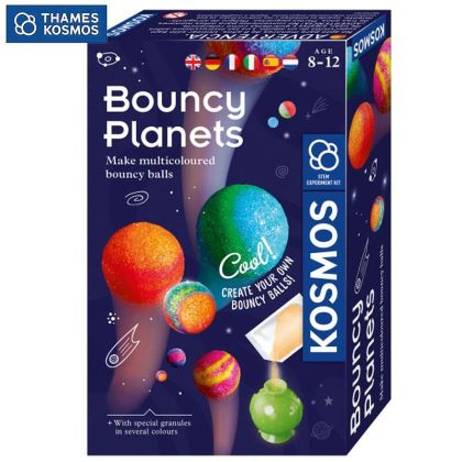 Thames & Kosmos, играчка, играчки, детски изследователски комплект, изследователски комплект, детски комплект за игра подскачащи планети, цветни подскачащи планети, креативен детски комплект, изследователски комплект за деца, продукти Thames & Kosmos