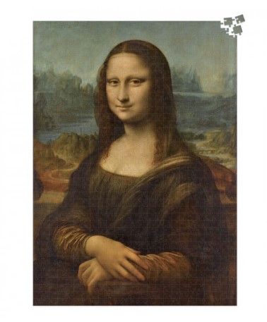 Vilac - Голям пъзел с 1000 части - Мона Лиза 