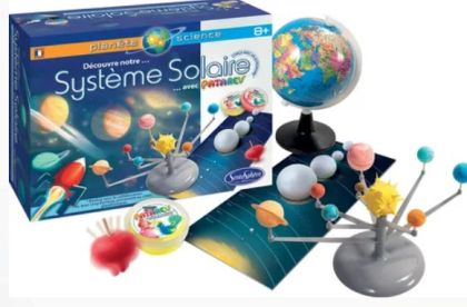 Sentosphere, творчески комплект, детски творчески комплект, творчески комплект създай сам слънчевата система, създай си мини слънчева система, глобус, детски глобус, творчески комплект с глобус, продукти Sentosphere, играчки Sentosphere