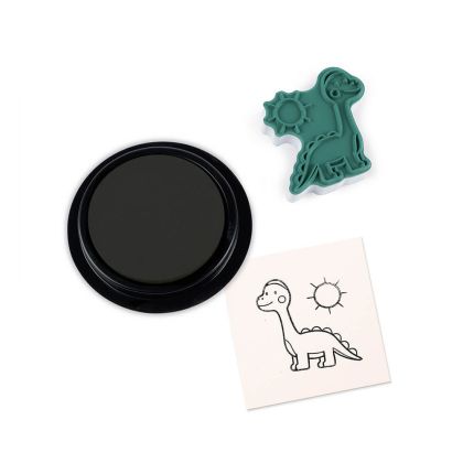 Janod - Комплект детски печати - Динозаври 