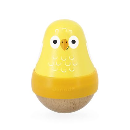 Janod - Дървена играчка - Люлееща се птичка 