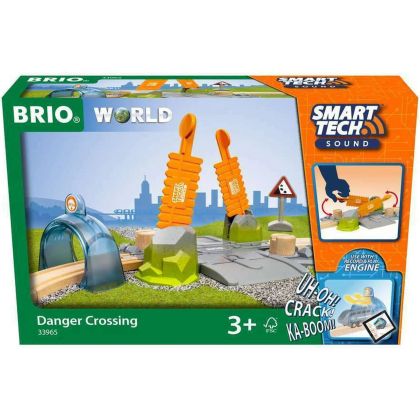 Brio, играчка, играчки, влаков комплект, игра с влакове, железопътни линии, планински прелез, железопътни бариери, комплект с бариери, продукти Brio, играчки Brio, влакови комплекти Brio 