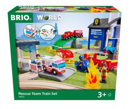 Brio, играчка, играчки, влаков комплект, детски влаков комплект, игра с влакчета, комплект за игра с влакчета, комплект с влакчета и релси, дървени влакчета, влаков комплект пожарна, влаков комплект пожарни приключения, играчки Brio, продукти Brio