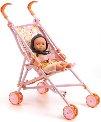 Djeco - Бебешка количка за кукли - Пролет 