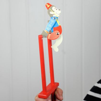 Rex London - Дървена акробатична играчка - Маймунка